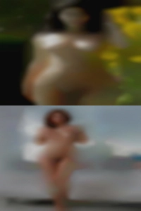Woman in nude Marble Falls.